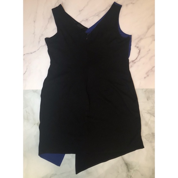 Ricki’s Black and Blue Asymmetrical Dress - Picture 5 of 6